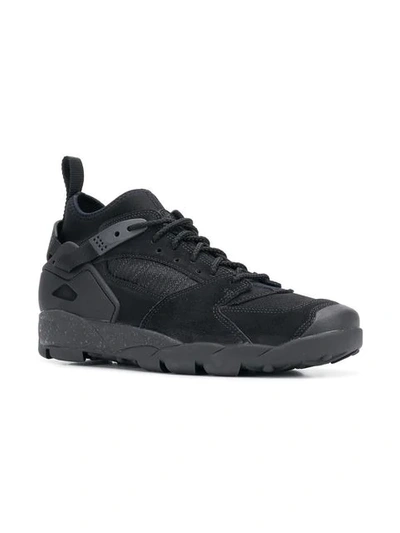 Shop Nike Air Revaderchi Mid-top Sneakers In Black