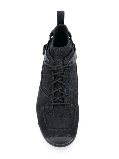 Shop Nike Air Revaderchi Mid-top Sneakers In Black