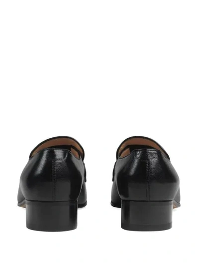 Shop Gucci Horsebit-detail Loafers In Black