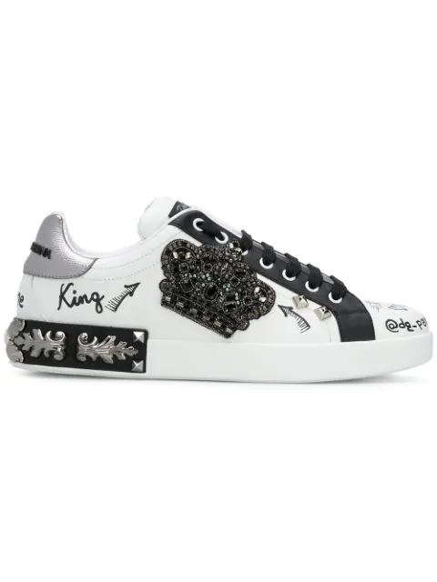 dolce & gabbana portofino sneakers