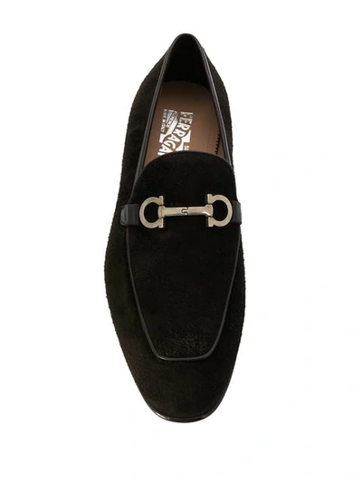 Shop Ferragamo Klassische Mokassins In Black