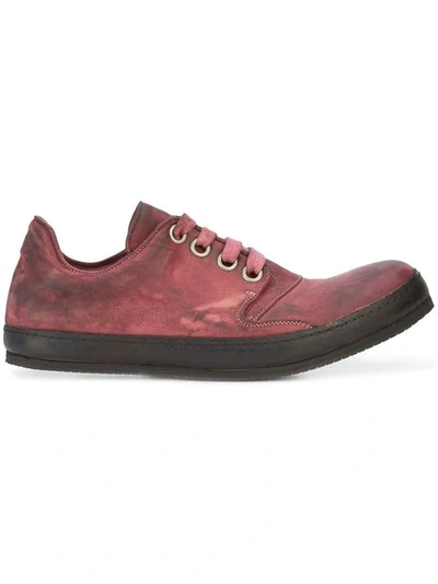 Shop A Diciannoveventitre Low Top Sneakers In Purgna