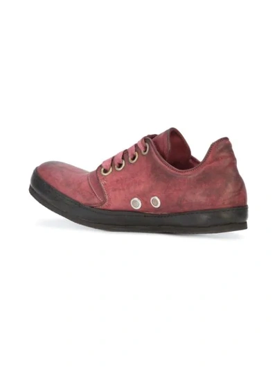 Shop A Diciannoveventitre Low Top Sneakers In Purgna