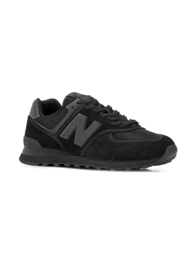New Balance Man Sneakers Black Size 9 Leather