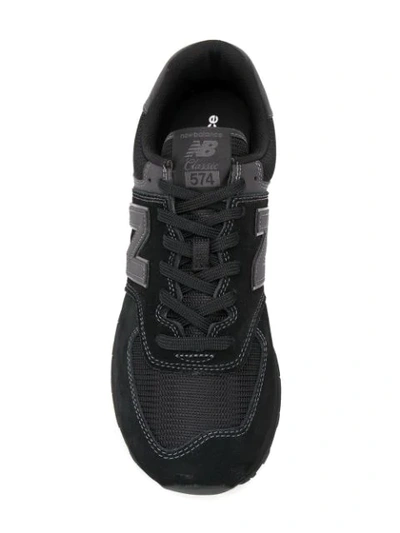 New Balance Man Sneakers Black Size 9 Leather