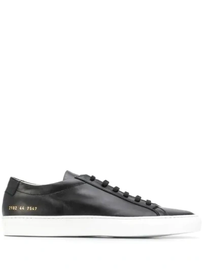 Shop Common Projects Original Achilles Sneakers In Black