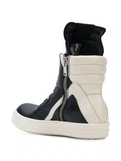 Shop Rick Owens High-top Sneakers - Black