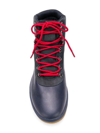 Shop Polo Ralph Lauren Ankle Boots In Blue