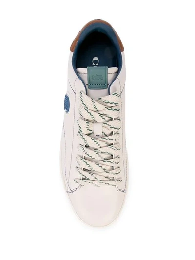 Shop Coach Patch Sneakers In White