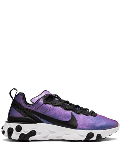 Shop Nike React Element 55 Prm Su19 Sneakers In Purple