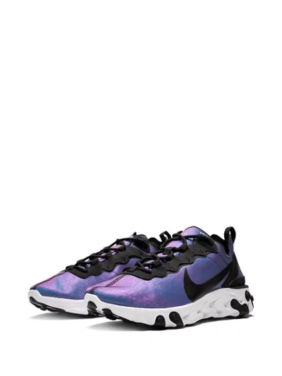 Shop Nike React Element 55 Prm Su19 Sneakers In Purple