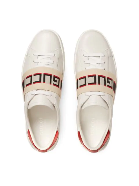 new ace stripe leather sneaker