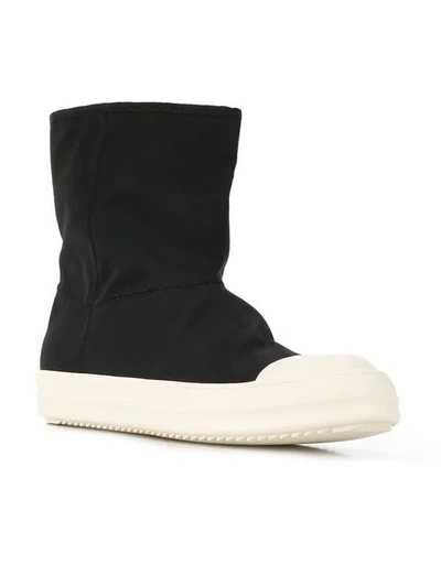 Shop Rick Owens Drkshdw Pull-on Ankle Boots In Black