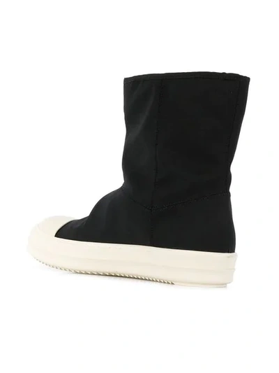 Shop Rick Owens Drkshdw Pull-on Ankle Boots In Black