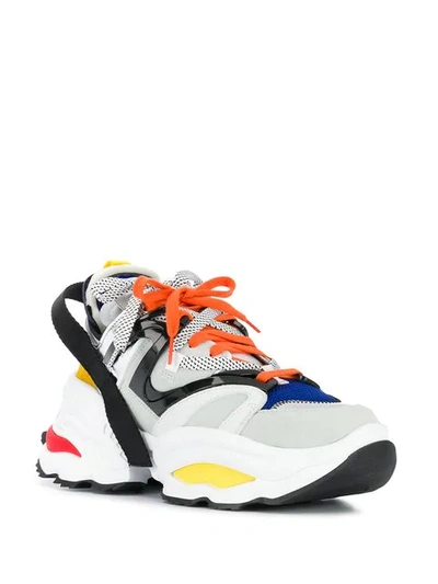 Dsquared2 Mid-cut Sneakers In White