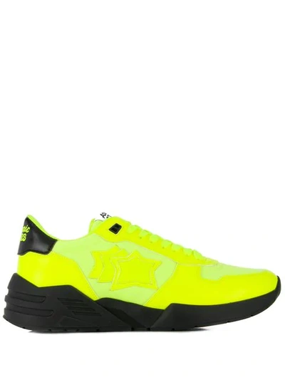 Shop Atlantic Stars Antares Low-top Sneakers In Yellow