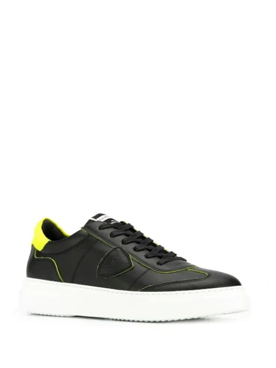 Shop Philippe Model Balu Sneakers In Black