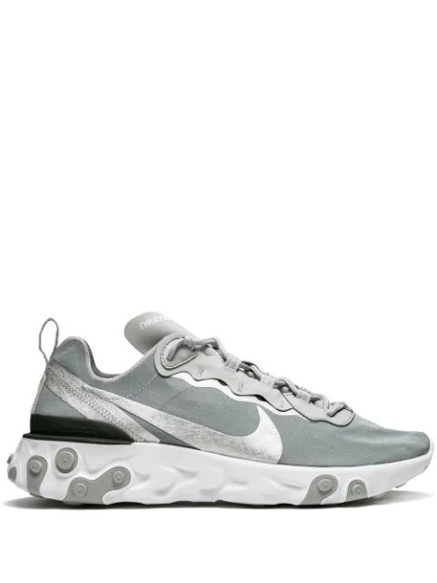 Nike React Element 55 Sneakers In Grey 