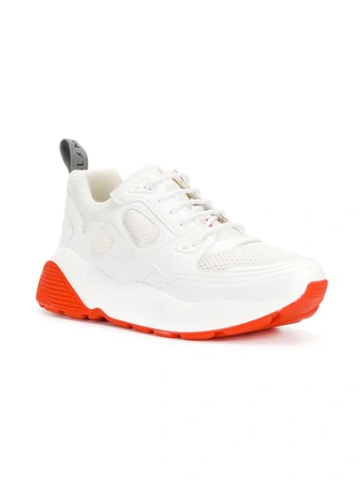 Shop Stella Mccartney Eclypse Sneakers In White