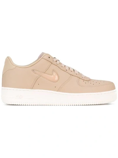 Shop Nike Air Force 1 Sneakers In Neutrals