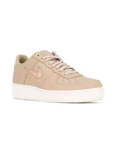 Shop Nike Air Force 1 Sneakers In Neutrals