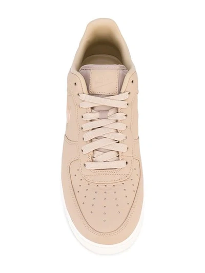 Shop Nike Air Force 1 Sneakers In Neutrals