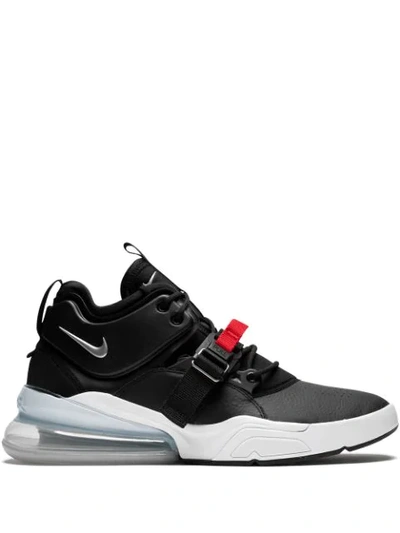 Shop Nike Air Force 270 Sneakers In Black