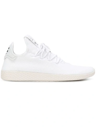 Shop Adidas Originals By Pharrell Williams Tennis Hu Sneakers In White