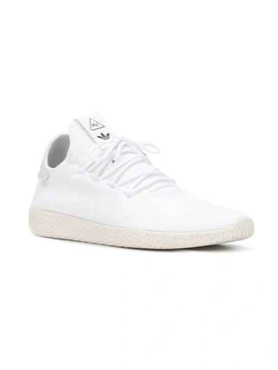 Shop Adidas Originals By Pharrell Williams Tennis Hu Sneakers In White