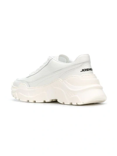 Shop Joshua Sanders Zenith Sneakers In White