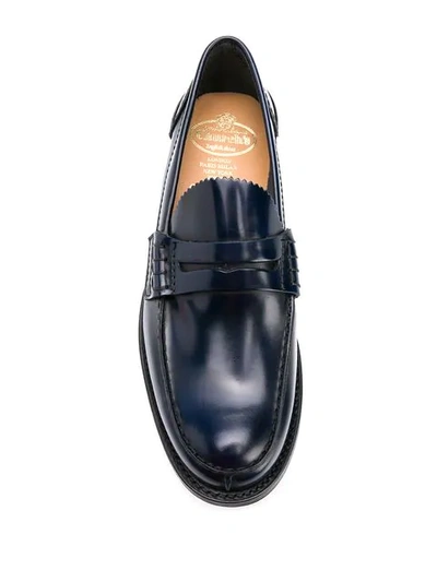 CHURCH'S CLASSIC LOAFERS - 蓝色