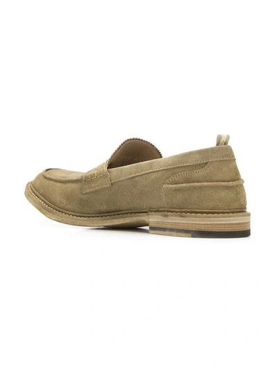 Shop Officine Creative Durham Loafers In Neutrals