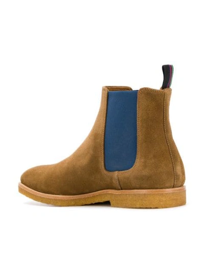Shop Ps By Paul Smith Classic Chelsea Boots In Brown