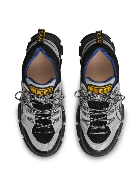 gucci flashtrek reflective grey