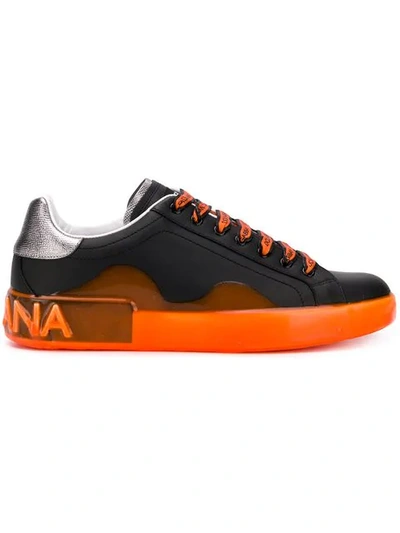 Dolce and top gabbana orange shoes