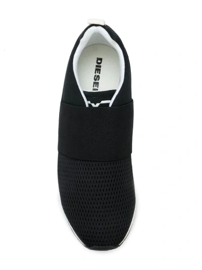 Shop Diesel S-kby Sneakers In Black