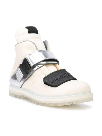 RICK OWENS RICK OWENS X BIRKENSTOCK SNEAKERS - 白色