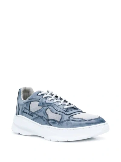 Shop Filling Pieces Low Fade Cosmo Infinity Sneakers In Blue
