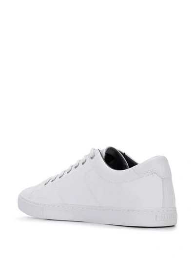 Tommy Hilfiger Low Lace-up Sneakers In White