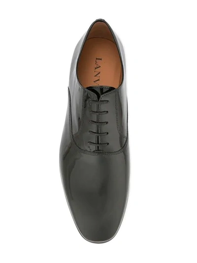 Shop Lanvin Classic Oxford Shoes In Black