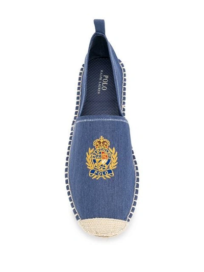 Barron store crested espadrille