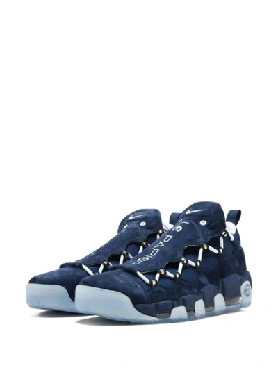 NIKE AIR MORE MONEY SNEAKERS - 蓝色