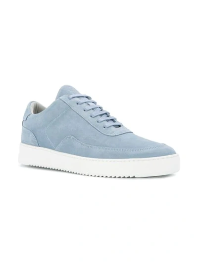 Shop Filling Pieces Low Mondo Ripple Nardo Sneakers In Blue