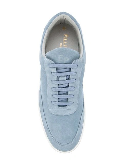 Shop Filling Pieces Low Mondo Ripple Nardo Sneakers In Blue