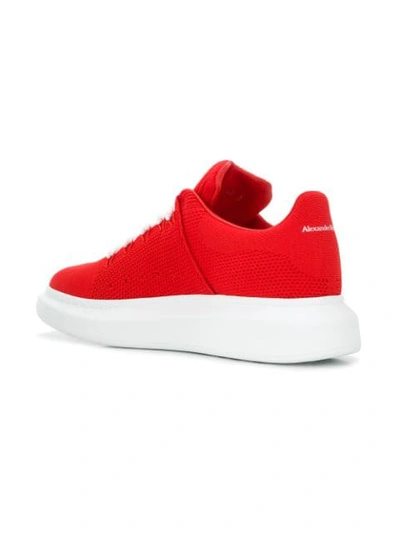 Shop Alexander Mcqueen Lace-up Sneakers In Red