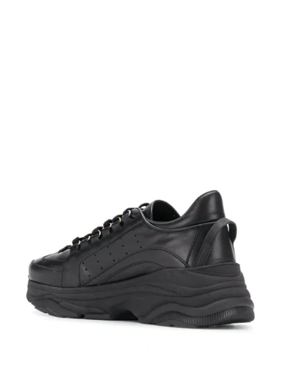 Shop Dsquared2 Bumpy 551 Sneakers In Black
