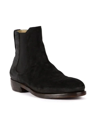 Shop Ajmone Slip-on Boots In Black