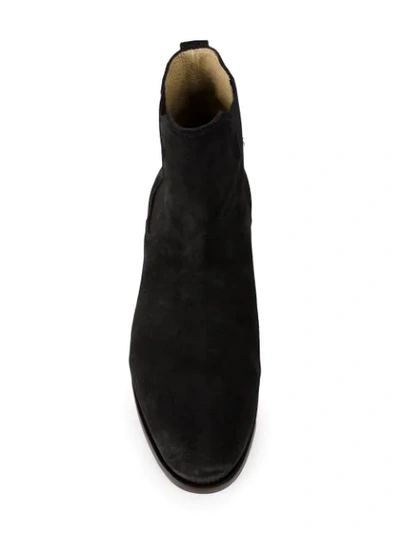 Shop Ajmone Slip-on Boots In Black
