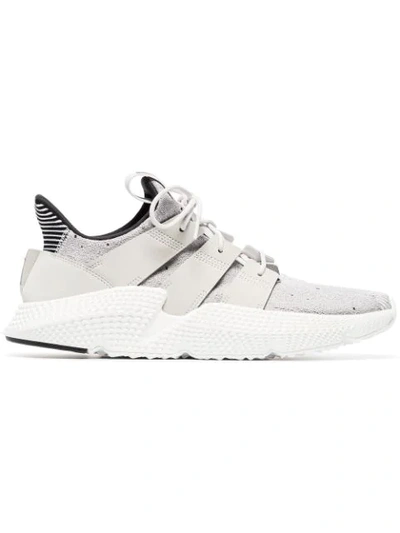 Shop Adidas Originals Prophere Grey Lowtop Cotton Sneakers