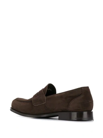 Church's Pembrey Suede Penny Loafer In Brown